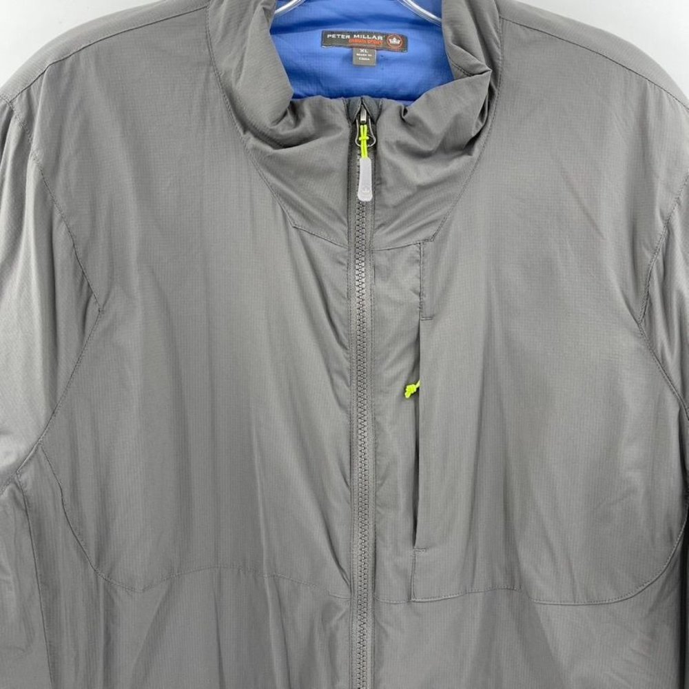 Peter Millar Gray Puffer Jacket - image 2